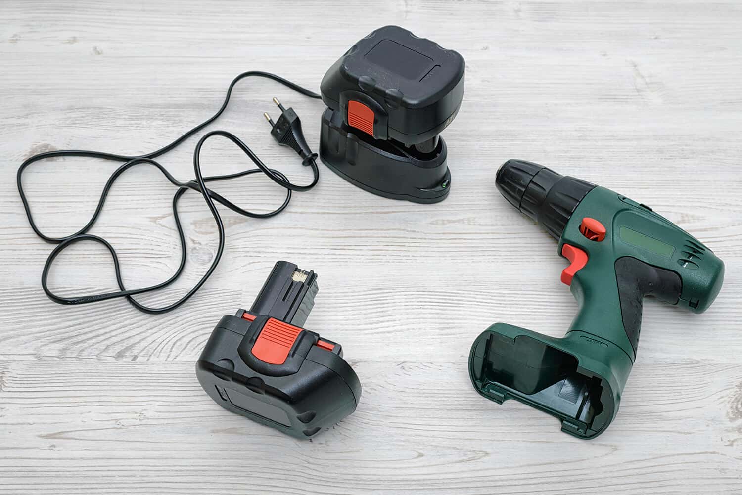 Charge cordless best sale drill without charger