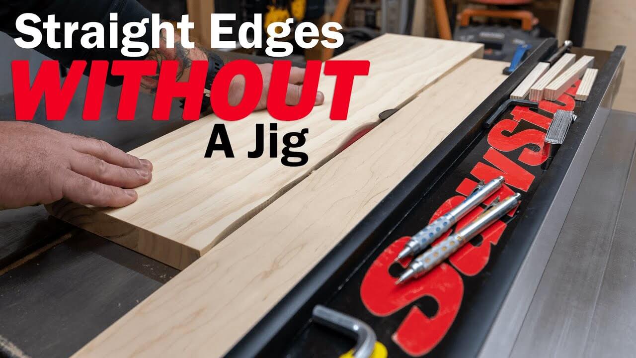 How Do You Square The Edge Of A Board