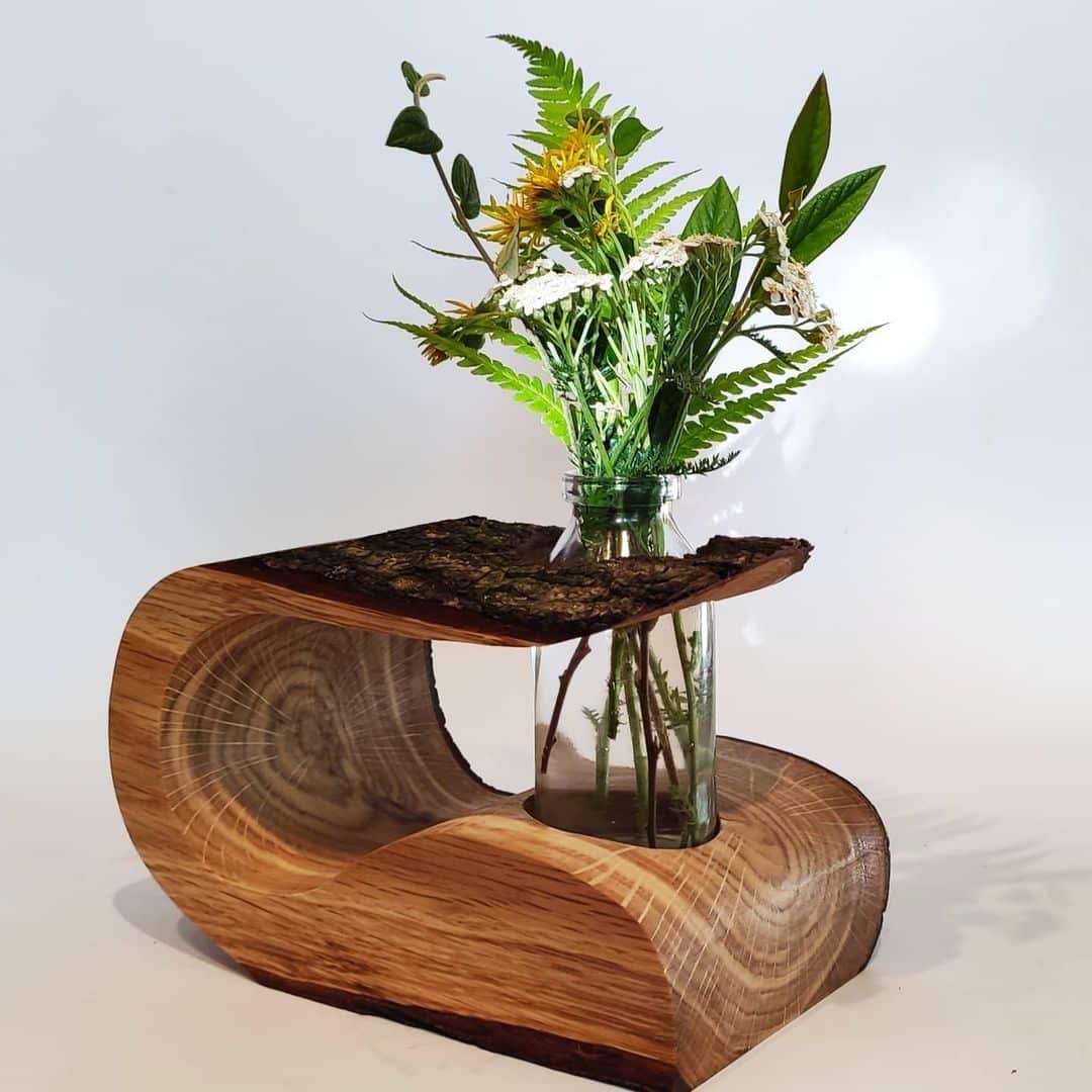 Diy Wooden Flower Vases Gift