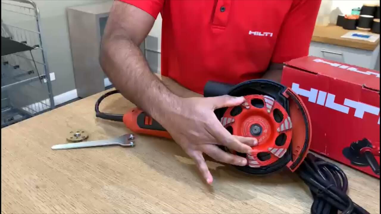 How To Install A Diamond Blade On An Angle Grinder