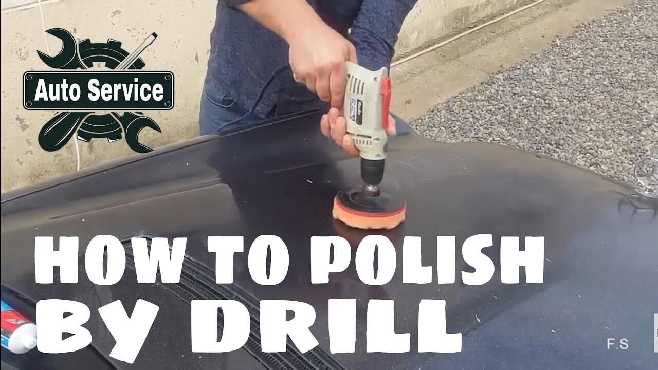 Using Cordless Drill As Polisher