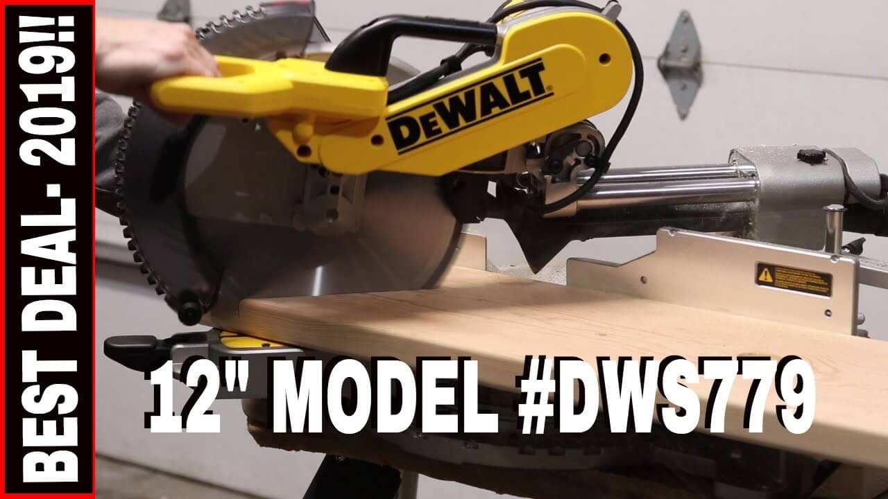 Dewalt Dws780 Sliding Compound Miter Saw Video Review