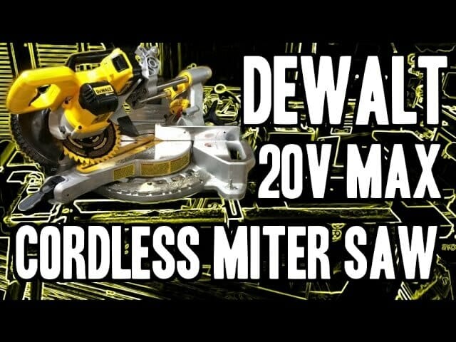 Dewalt Dcs361B 20V Max Cordless Miter Saw Video Review