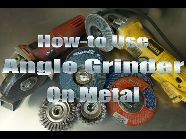 How Thick Of Steel Can An Angle Grinder Cut