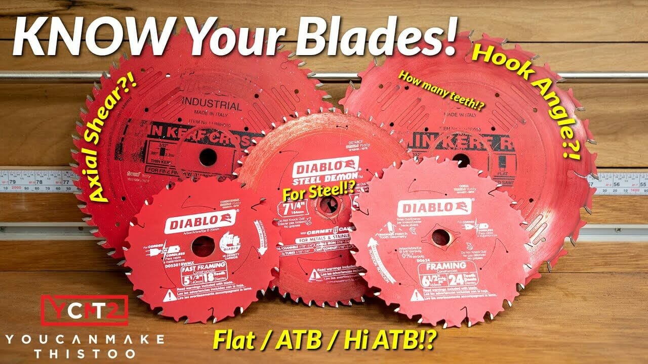 How To Pick A Table Saw Blade
