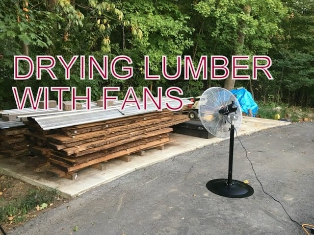How To Dry Wood With Fans