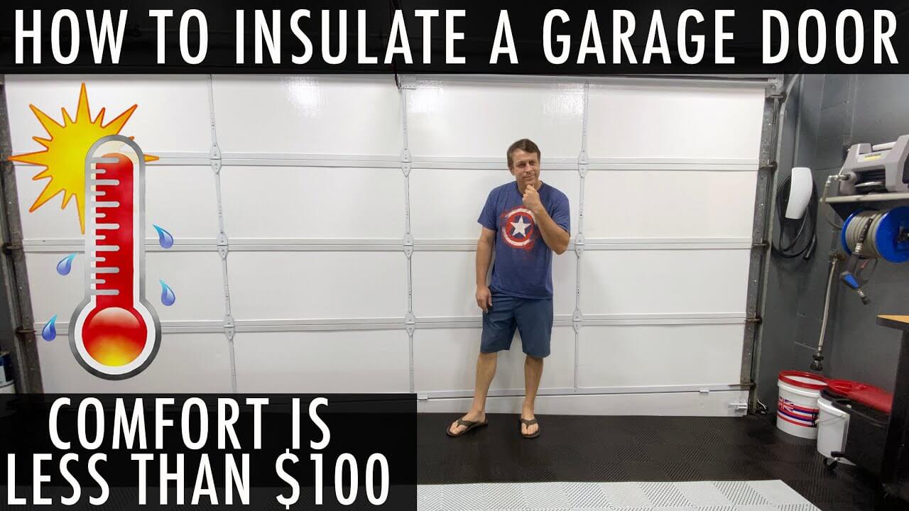 How To Insulate A Garage Door