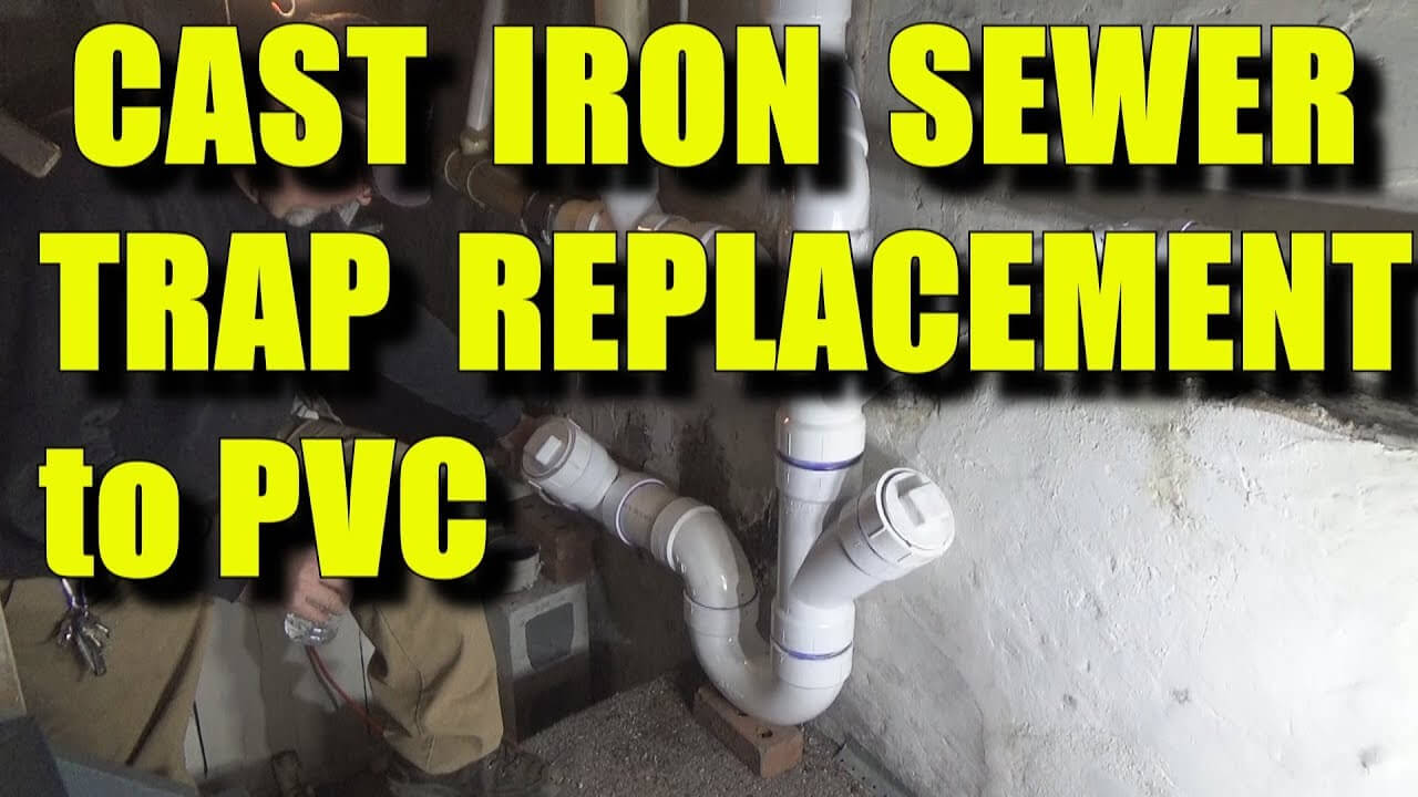 How To Replace Cast Iron Pipe With Pvc Pipe
