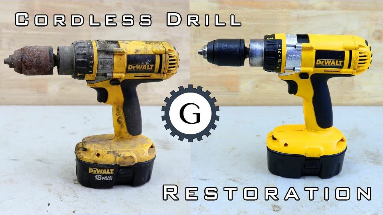How To Service And Restore Your Old Cordless Drill