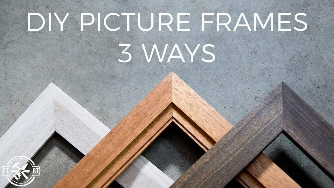 Make A Diy Picture Frame