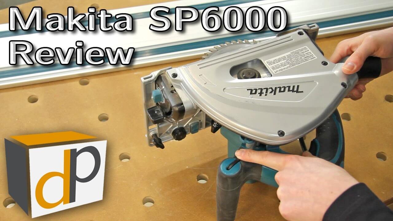 Makita Sp6000J1 6-12 Plunge Track Saw Kit