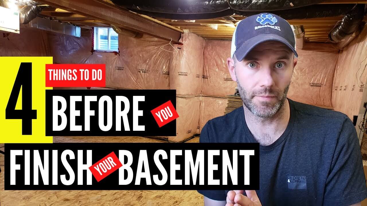 Steps To Take Before Finishing Your Basement