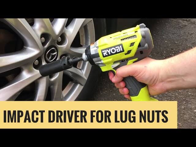 Using An Impact Driver To Remove Lug Nuts