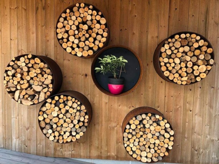 16 Diy Firewood Racks For Log Storage Outdoors