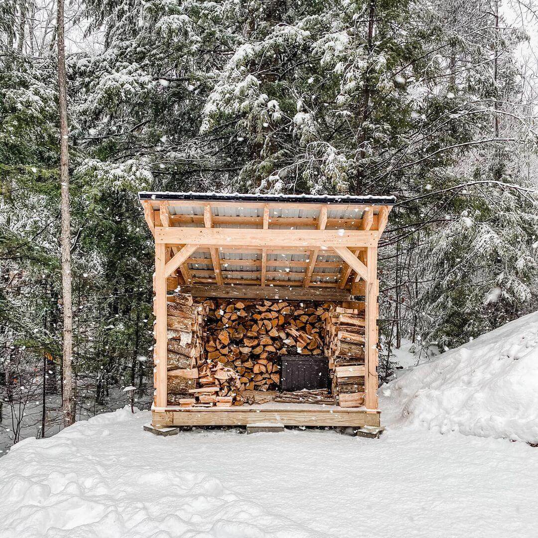 Diy Firewood Shed