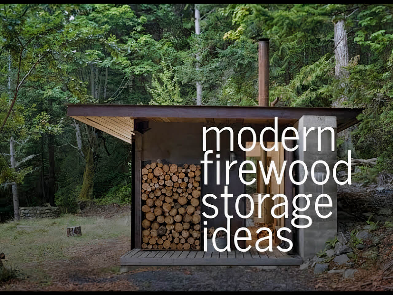 Indoor And Outdoor Firewood Storage Rack Tips