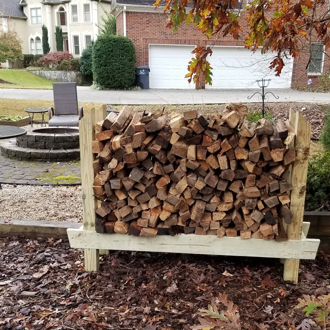 How Do You Make A Simple Firewood Rack