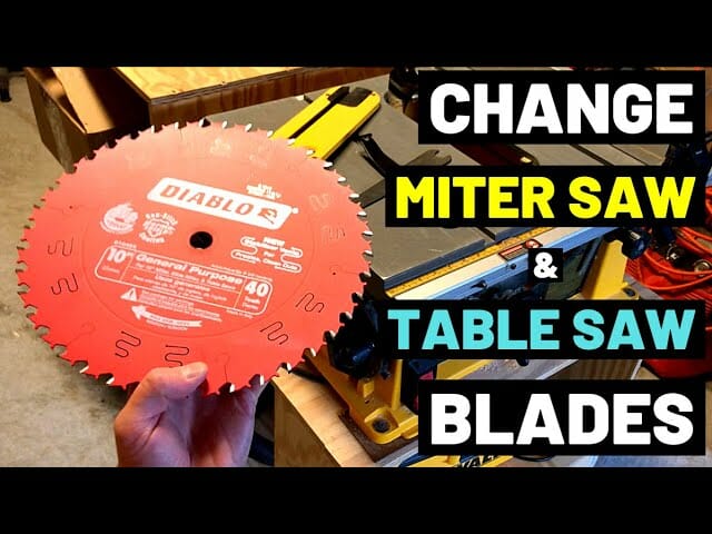 How To Change A Miter Saw Blade