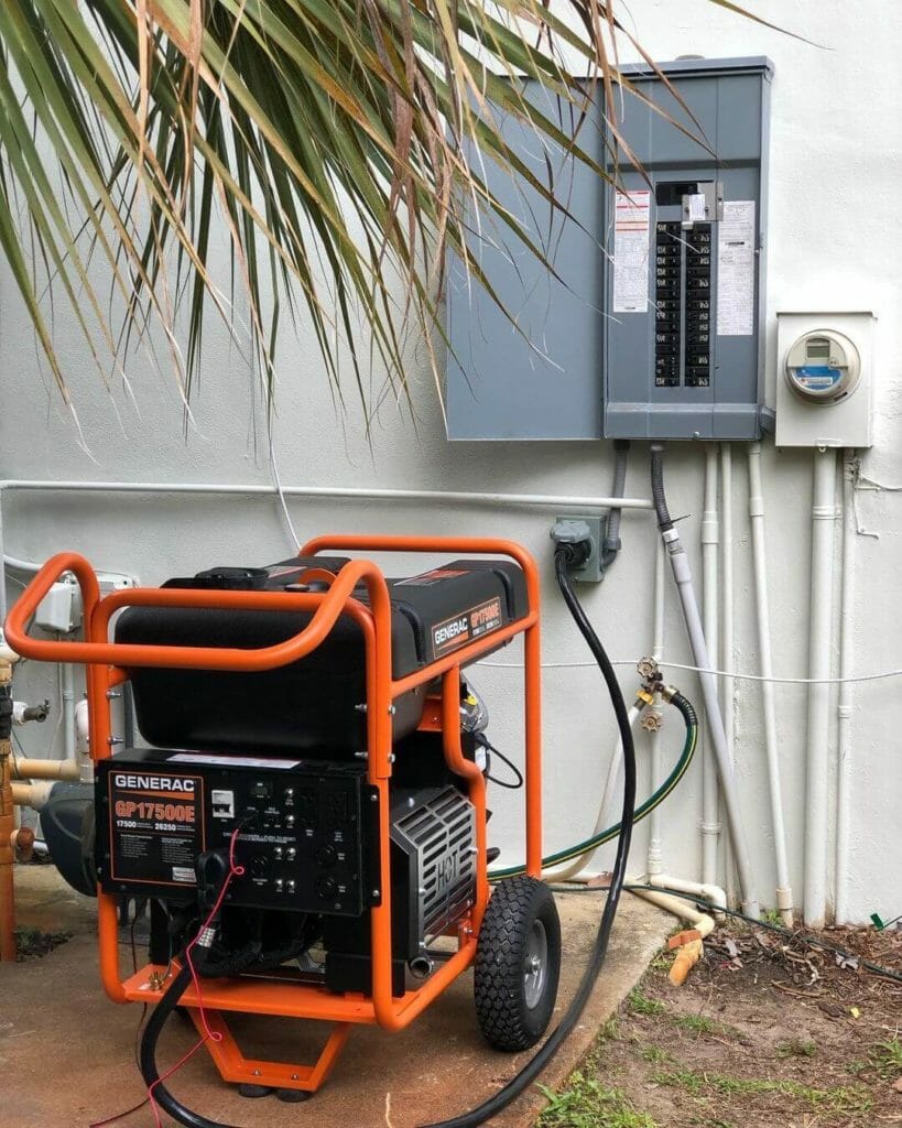 Generator Connection For Power Outage