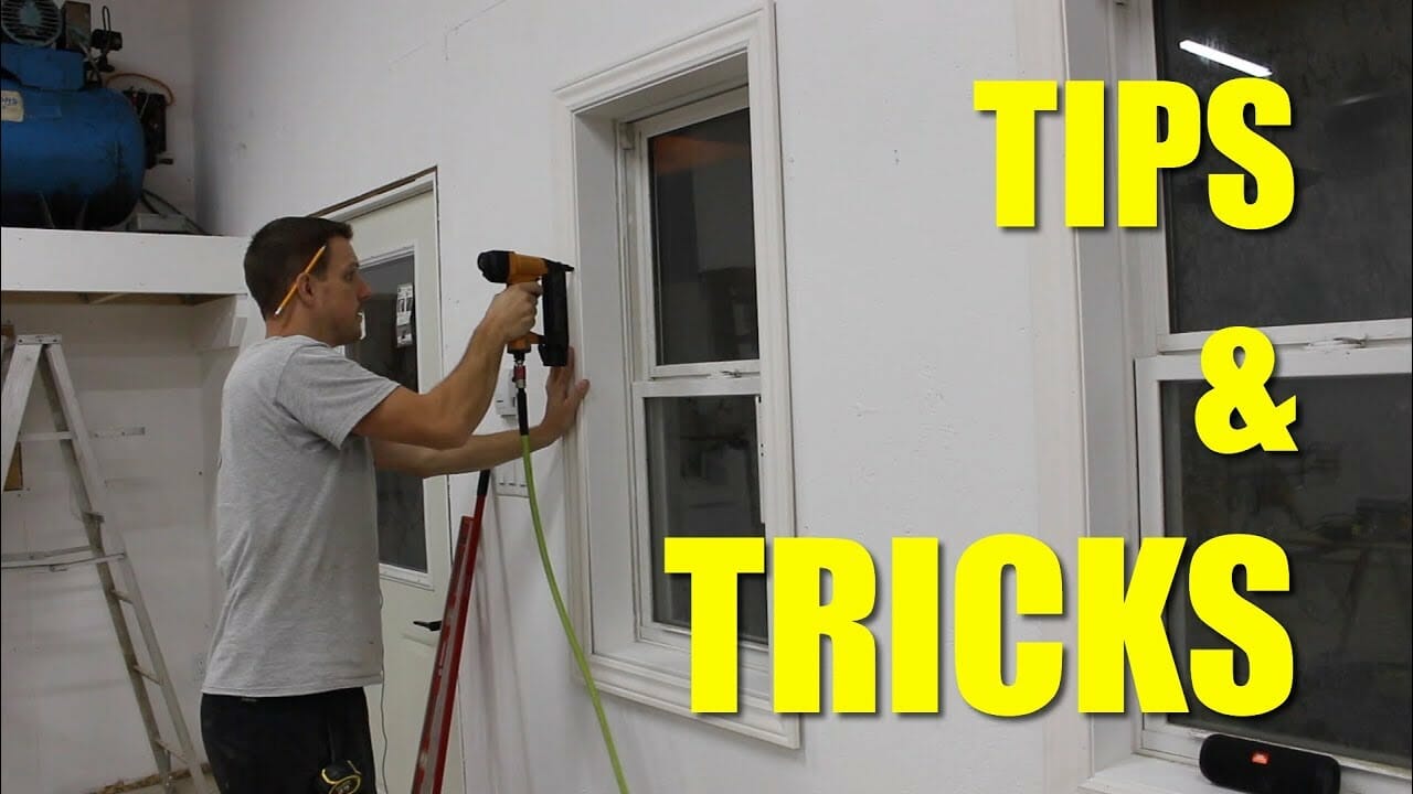 Tilt Trimming Window Or Door Jambs