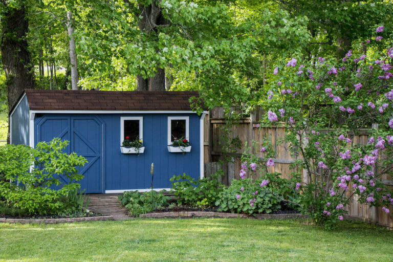 Can You Put Garden Shed On Grass?