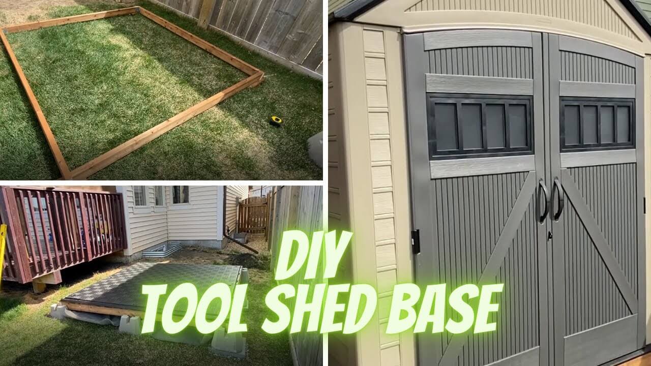 Can You Put A Plastic Shed Directly On Grass