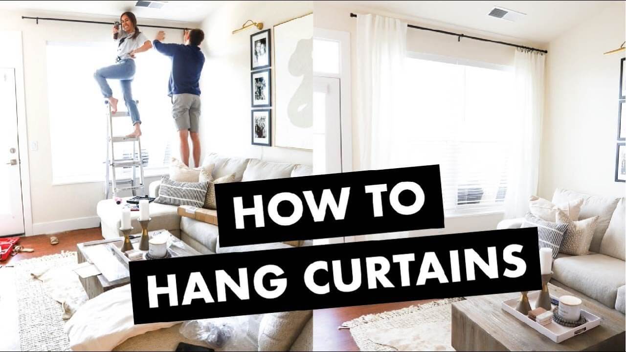 How To Hang Curtains Correctly