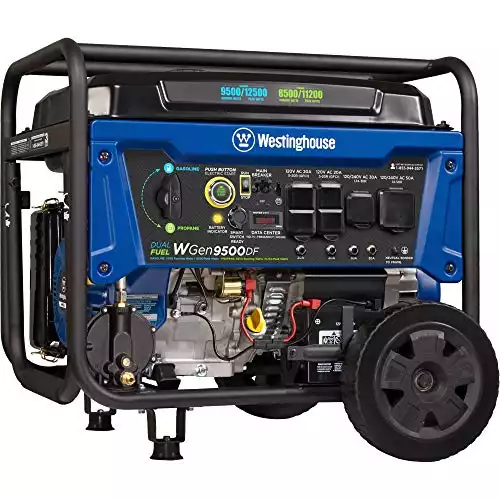 Westinghouse Wgen9500Df Dual Fuel Generator