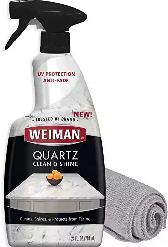 Weiman Quartz Countertop Cleaner And Polish Combo