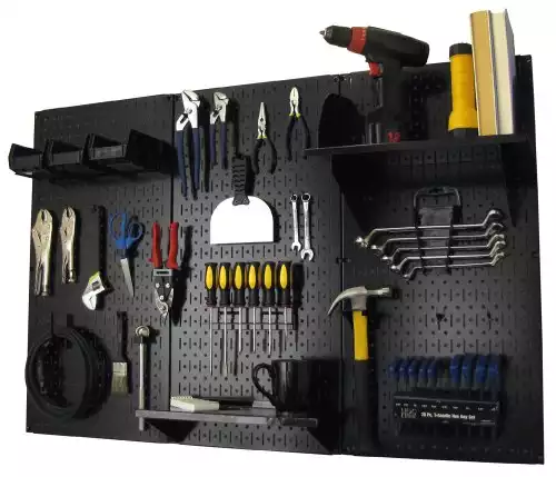 Pegboard Tool Organizer &Amp; Storage Kit