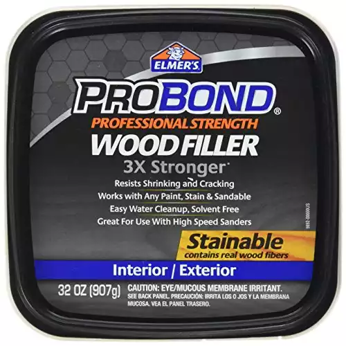 Elmer'S P9892 Probond Brown Woodfiller (32 Oz)