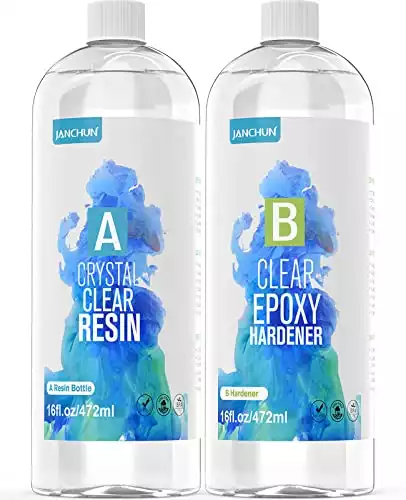 Janchun Crystal Clear Epoxy Resin Kit