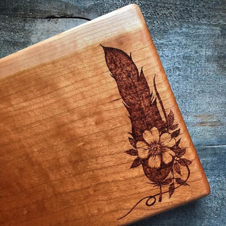 Cherry Cutting Board