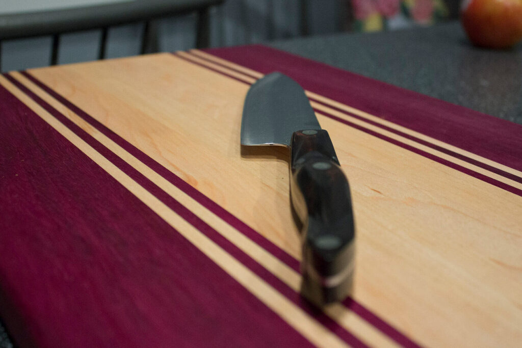 Purpleheart Cutting Board