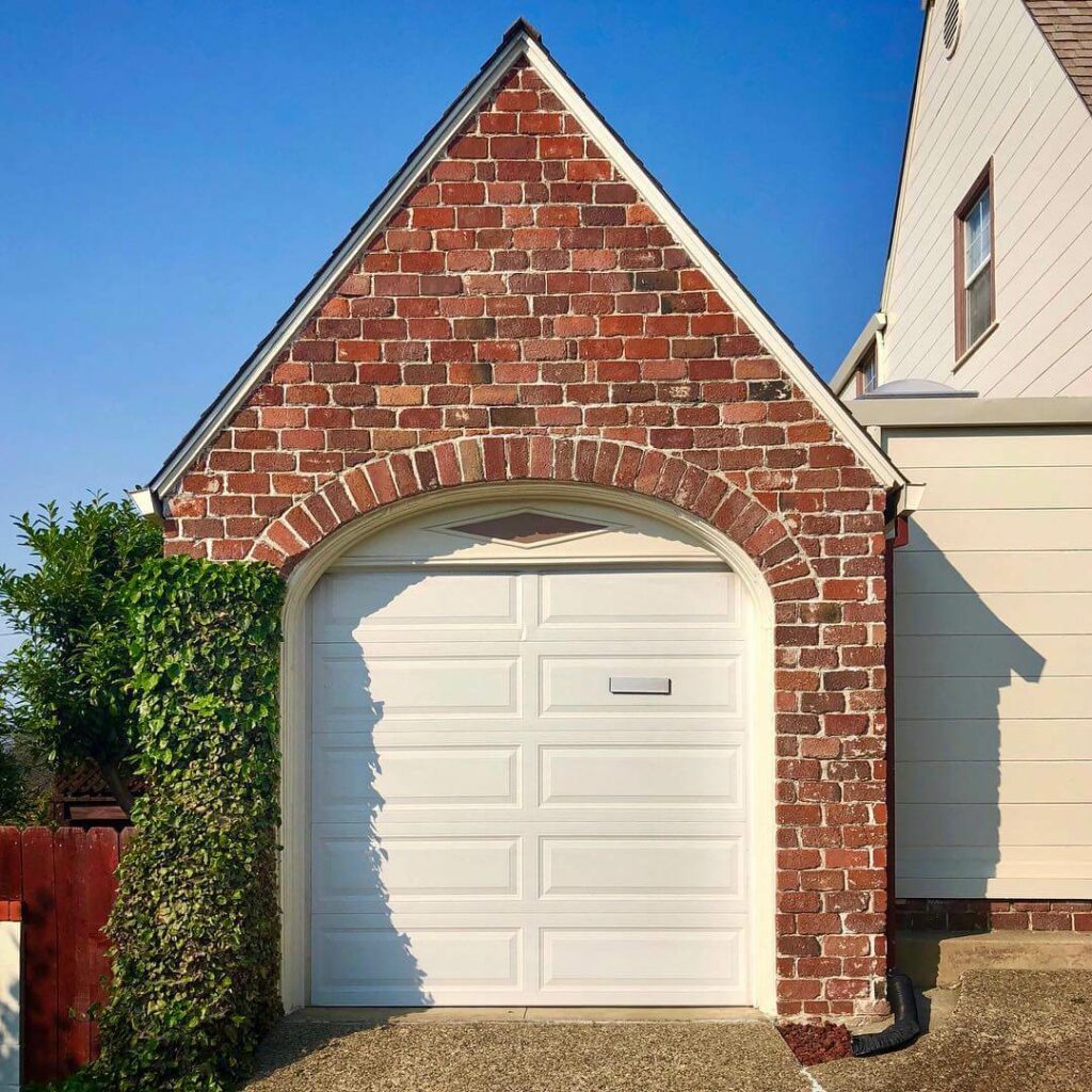 Solid Brick Garage