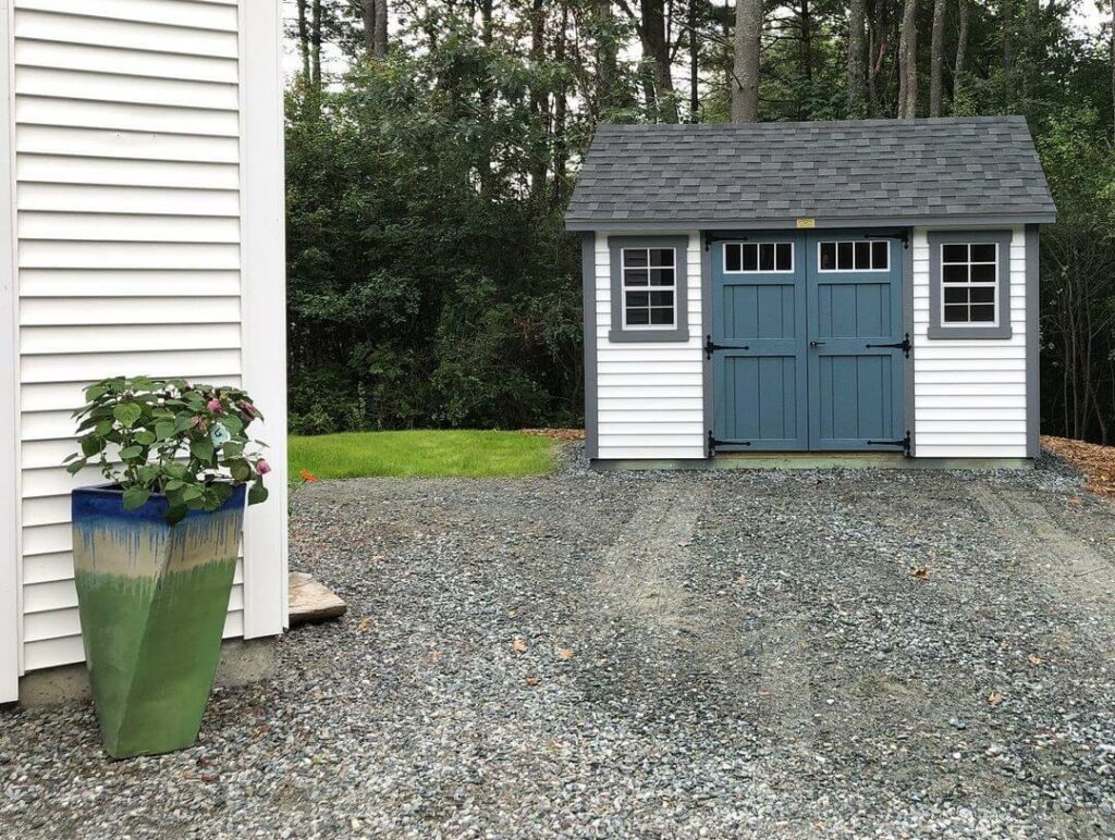 Vinyl Storage Shed