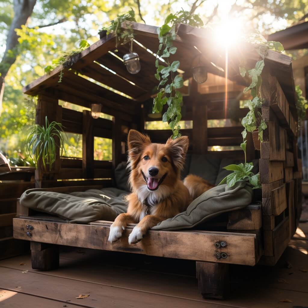 Diy Dog Kennel From Pallets And Scrap Metal