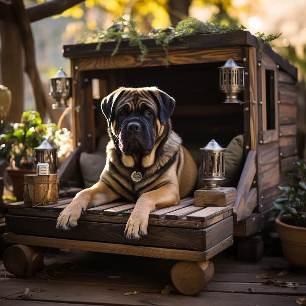 Diy Pallet Dog Kennel With Flat Roof