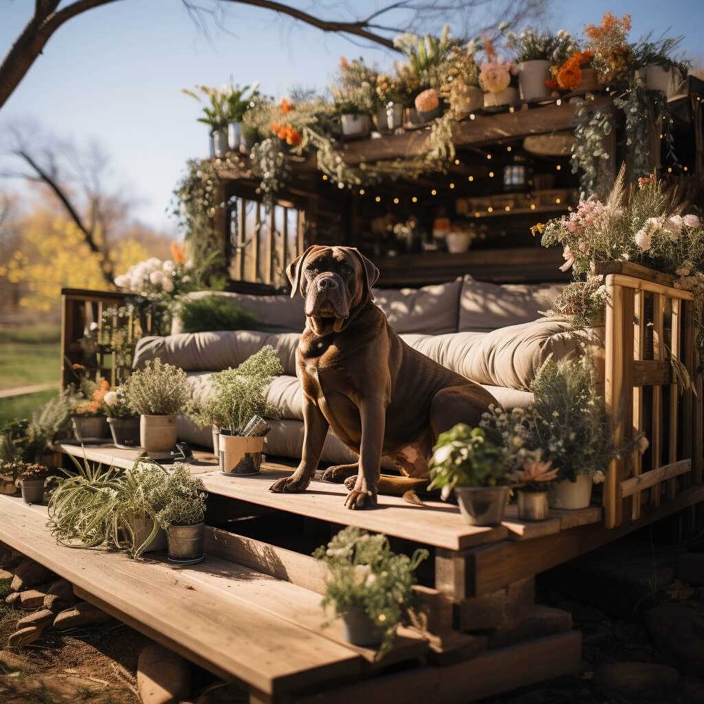Diy Wooden Pallet Dog House With Balcony