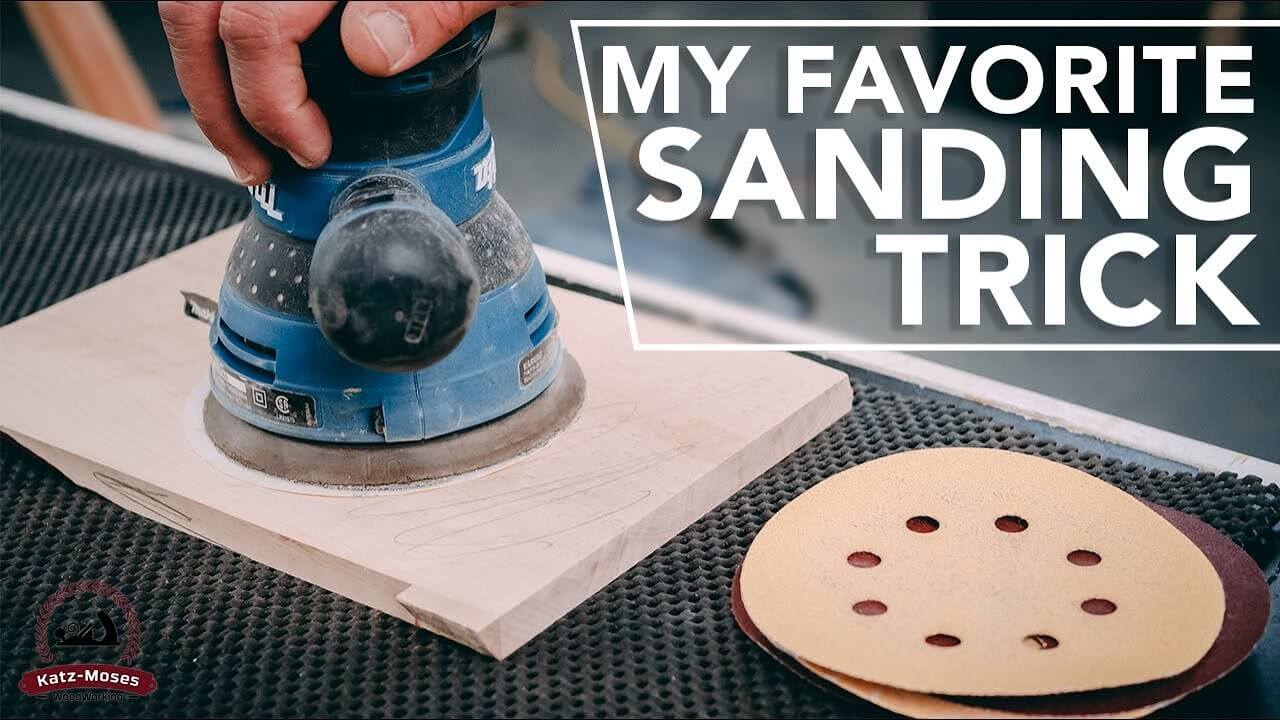 How To Remove Wood Glue With A Sander