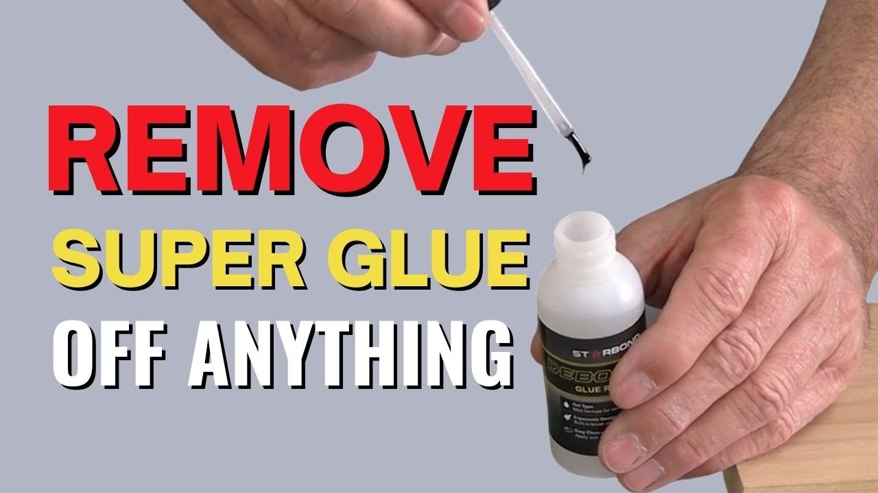 Removing Glue From Wood With Commercial Products