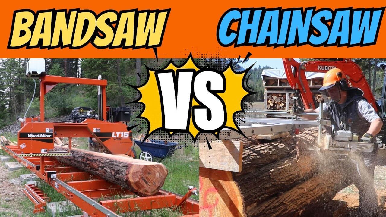 Chainsaw Mill Vs Bandsaw Mill
