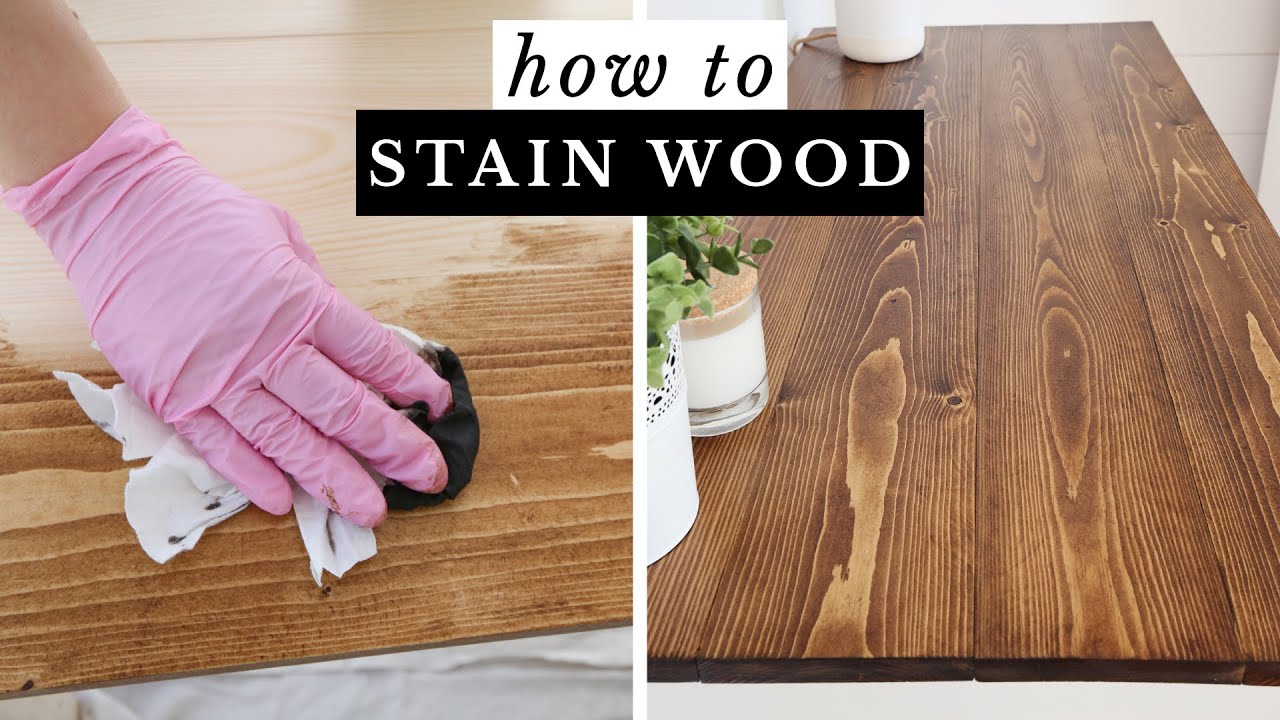How To Dry Wood Stain