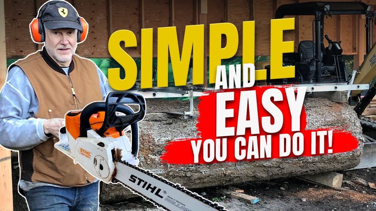 How To Use A Chainsaw Mill